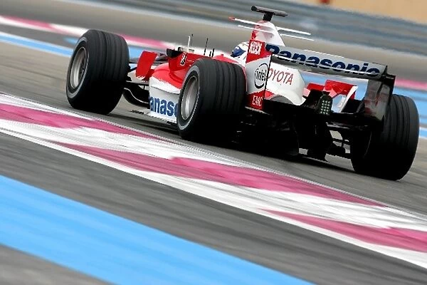 Formula One Testing: Olivier Panis Toyota TF106