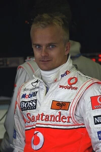 Formula One Testing. Paul Ricard, France. 15th May 2008. Heikki Kovalainen, McLaren MP4-23 Mercedes. Portrait. World Copyright: Andrew Ferraro / LAT Photographic ref: _H0Y1315.jpg