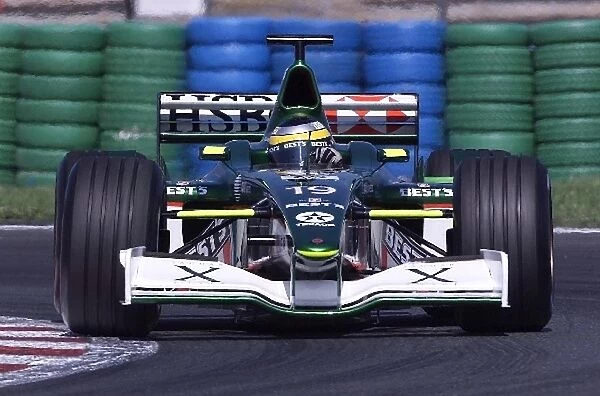 Formula One Testing: Pedro de la Rosa Jaguar Cosworth R2