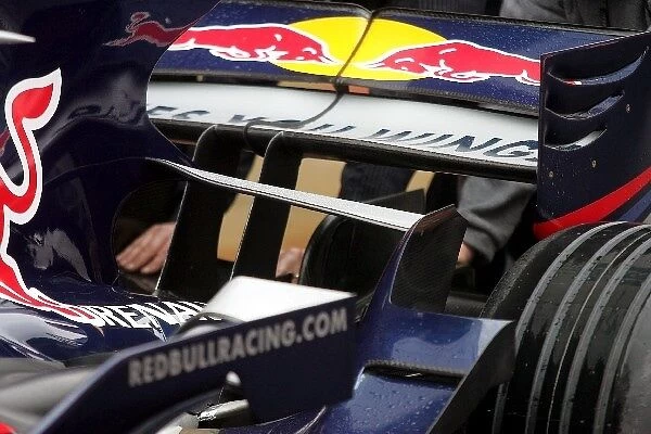 Formula One Testing: Red Bull Racing RB4 aero detail