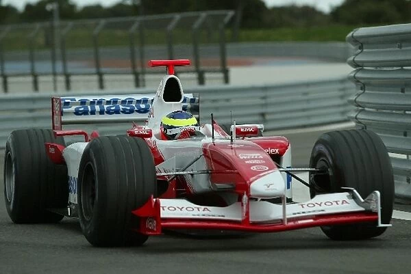 Formula One Testing: Ricardo Zonta Test Driver, Toyota TF103