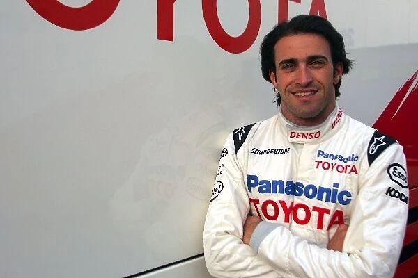 Formula One Testing: Ricardo Zonta Toyota Test Driver