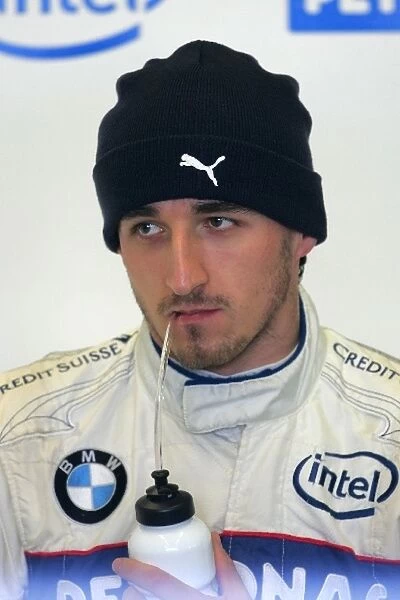 Formula One Testing: Robert Kubica BMW Sauber
