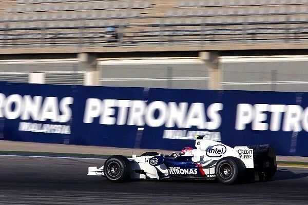 Formula One Testing: Robert Kubica BMW Sauber F1. 06