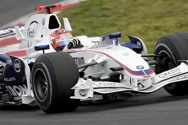 Formula One Testing: Robert Kubica BMW Sauber F1. 08