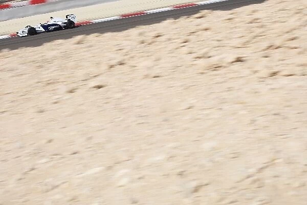 Formula One Testing: Robert Kubica BMW Sauber F1. 09