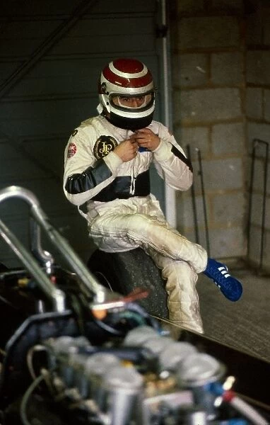 Formula One Testing: Roberto Moreno Lotus test driver