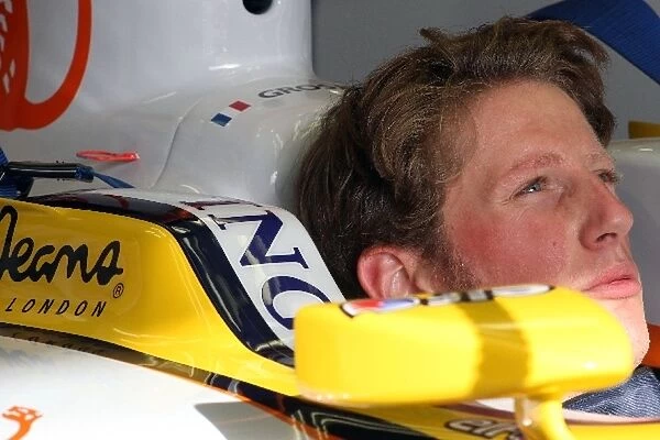 Formula One Testing: Romain Grosjean Renault Development Driver