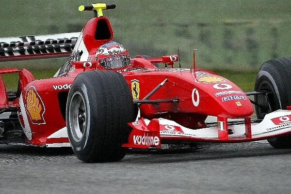 Formula One Testing: Rubens Barrichello Ferrari F2003-GA