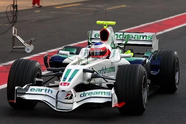 Formula One Testing: Rubens Barrichello Honda RA108
