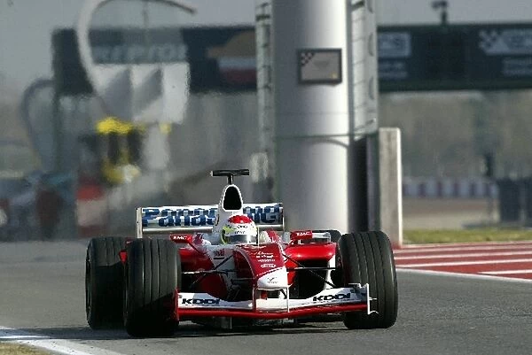 Formula One Testing: Ryan Briscoe Toyota TF103