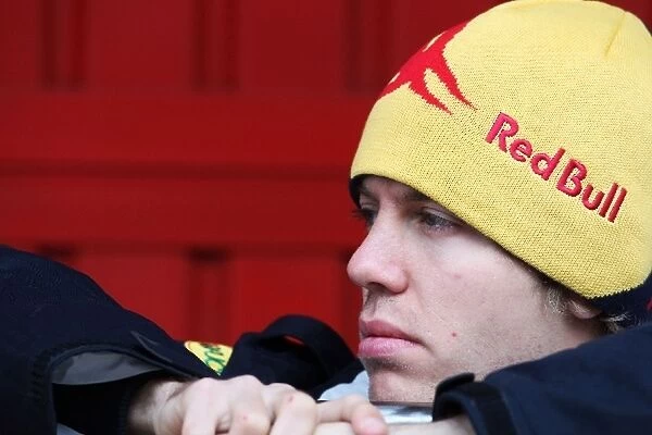 Formula One Testing: Sebastian Vettel Red Bull Racing