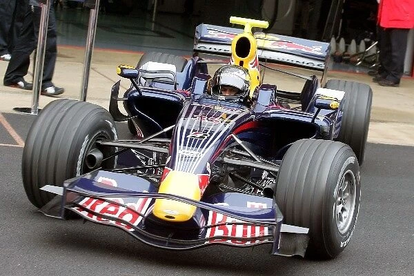 Formula One Testing: Sebastian Vettel Red Bull RB4