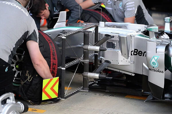 Formula One Testing, Silverstone, England, Day Two, Wednesday 9 July 2014