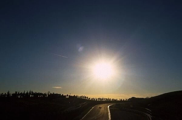 Formula One Testing: The sun sets over the Circuit de Catalunya