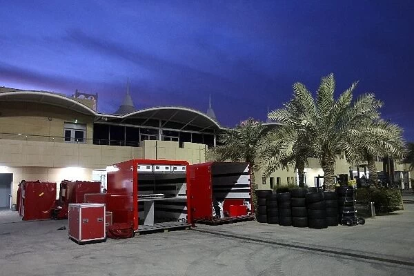 Formula One Testing: Teams begin to pack away their equipment