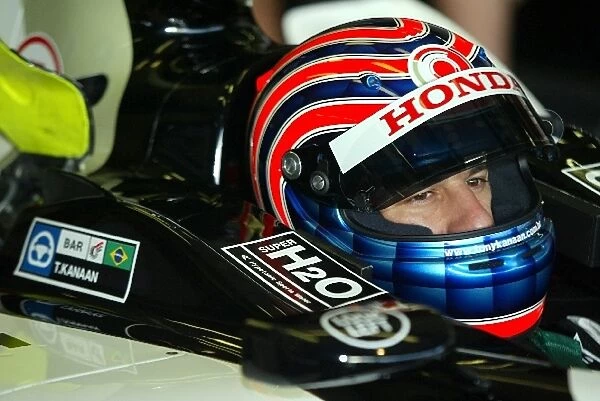 Formula One Testing: Tony Kanaan BAR: Formula One Testing, Day One, Jerez, Spain, Thursday 29 September 2005