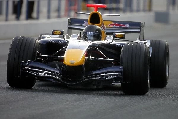 Formula One Testing: Vitantonio Liuzzi tests for Red Bull