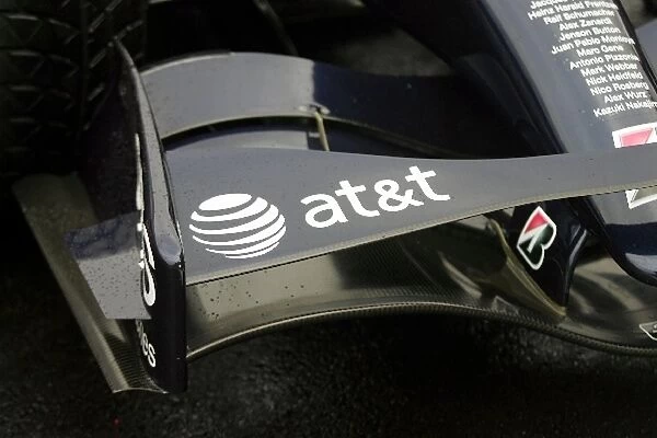 Formula One Testing: Williams FW30 front aero detail