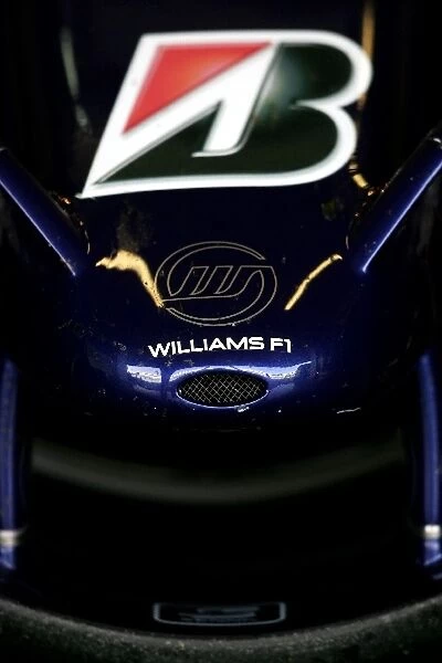 Formula One Testing: Williams nosecone: Formula One Testing, Day Three, Jerez, Spain, 18 January 2007