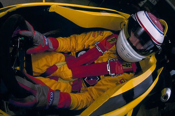 Formula Three- Matt Davies -in cockpit