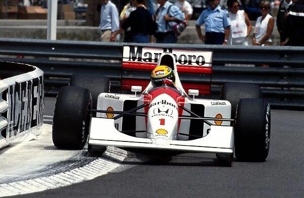 Formula One World Championhip, Rd6, Monaco Grand Prix, Monte-Carlo, Monaco, 31 May 1992