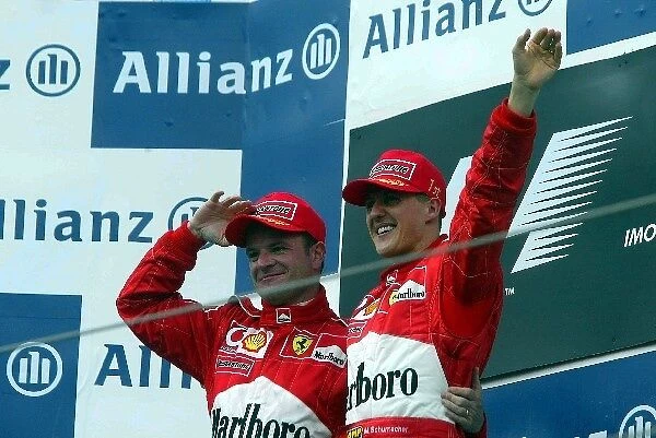 Formula One World Championship: 1-2 finish for race winner Michael Schumacher and Rubens Barrichello for Ferrari