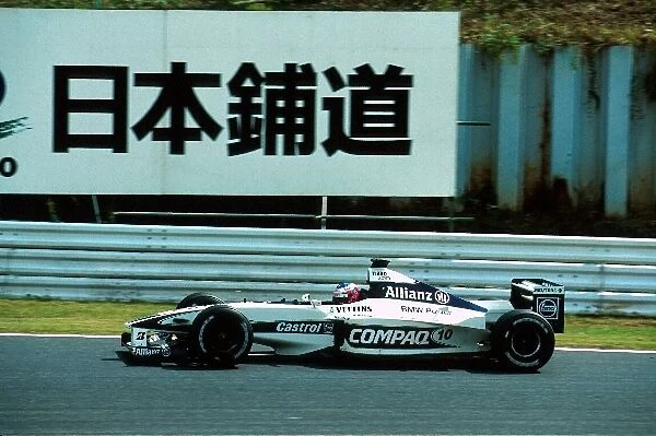 Formula One World Championship 2000: Jenson ButtonWilliams BMW FW22, an excellent 5th place in the race after qualifying in 5th as well