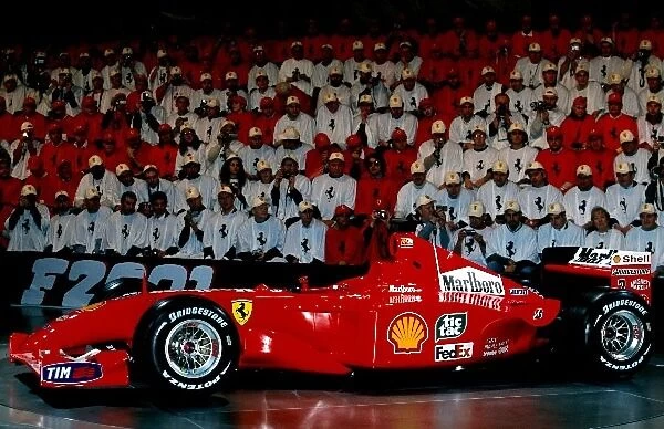 Formula One World Championship: 2001 Ferrari Launch, Maranello, Italy 29 January 2001