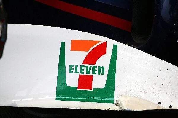 Formula One World Championship: 7 Eleven Sponsorship on the Red Bull Racing RB2