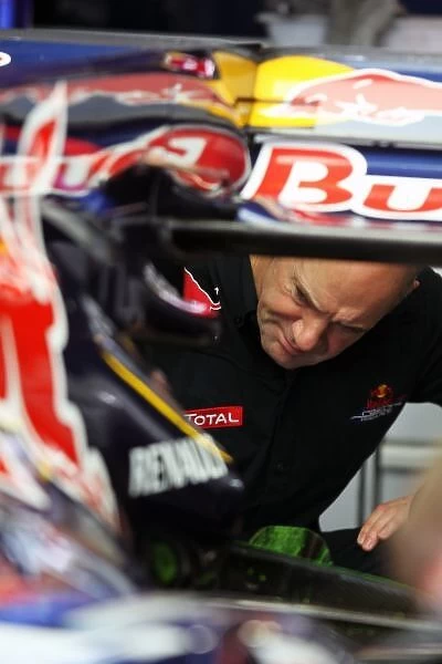 Formula One World Championship: Adrian Newey Red Bull Racing Chief Technical Officer takes a look at the Red Bull Racing RB6