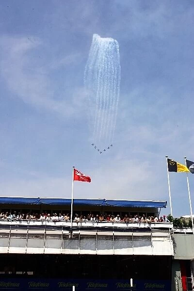 Formula One World Championship: An air display over the circuit