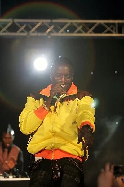 Formula One World Championship: Akon post-race concert