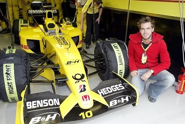 Formula One World Championship: Alex Sibley of Big Brother fame meets the Jordan team