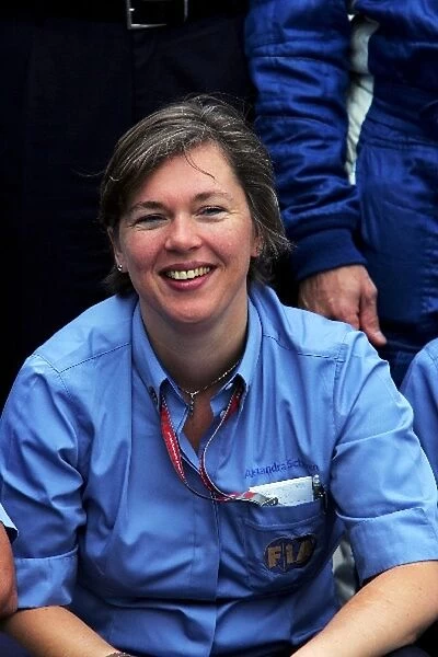 Formula One World Championship: Alexandra Schieren, FIA Press Delegate