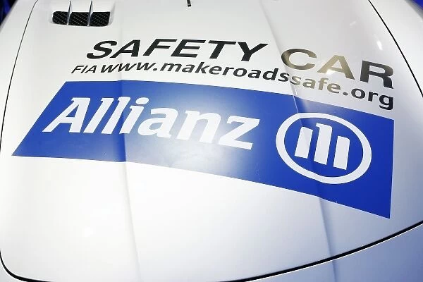 Formula One World Championship: Allianz branding on the FIA Medical Car and FIA Safety Car