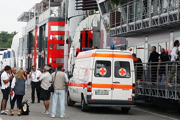 Formula One World Championship: Ambulance in the paddock