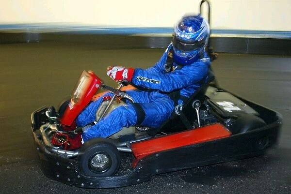 Formula One World Championship: An American Red Bull F1 hopeful at the Red Bull karting event