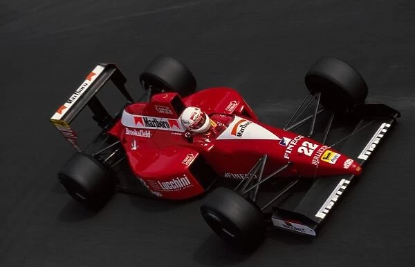 Formula One World Championship: Andrea de Cesaris BMS Scuderia Italia Dallara 190 Ford finished in 10th place