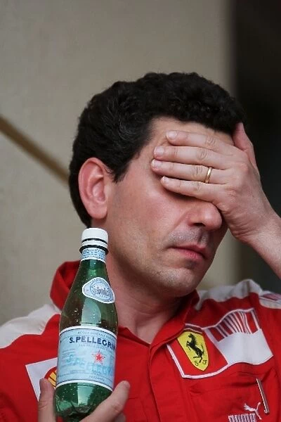 Formula One World Championship: Andrea Stella Ferrari race engineer to Kimi Raikkonen Ferrari