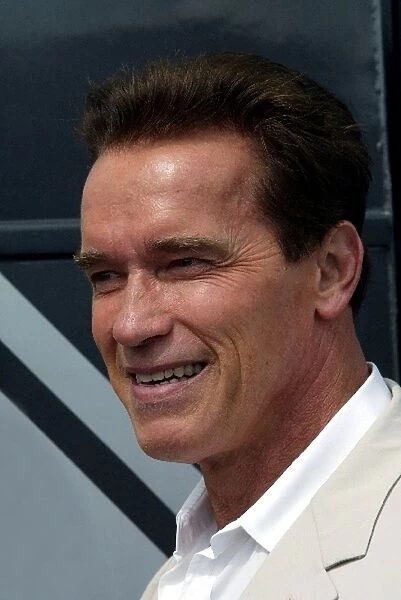 Formula One World Championship: Arnold Schwarzenegger Hollywood Movie Star