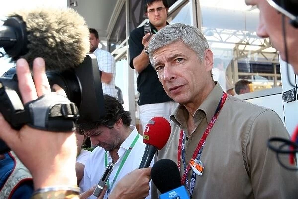 Formula One World Championship: Arsene Wenger Arsenal manager
