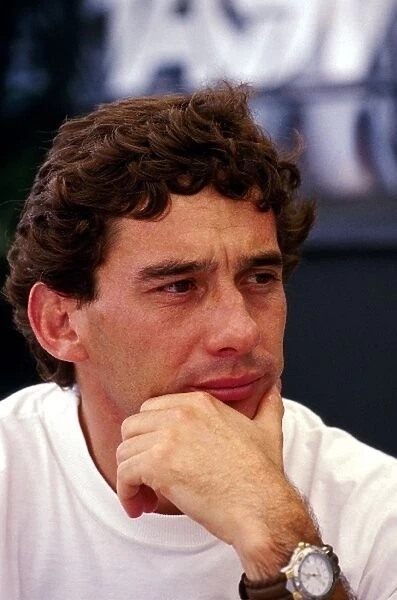 Formula One World Championship: Ayrton Senna McLaren benefited from the WilliamsÕ retirements to win the race