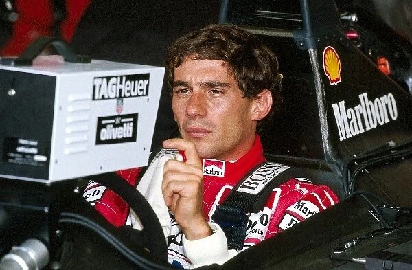 Formula One World Championship: Ayrton Senna McLaren MP4  /  6B finished the race in third position