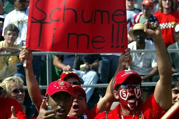 Formula One World Championship: Some baffling english from Michael Schumacher Ferrari fans