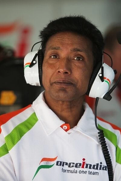Formula One World Championship: Balbir Singh Force India F1 Team Physical Trainer