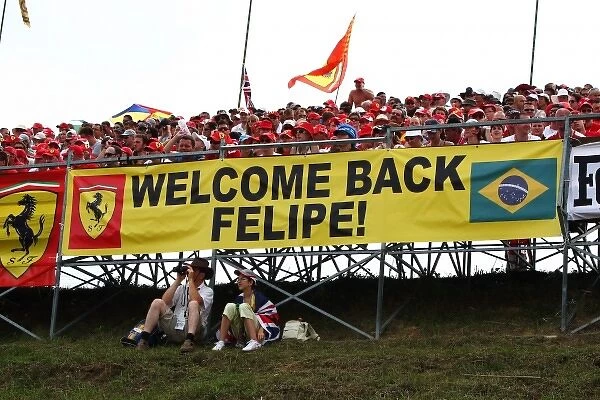 Formula One World Championship: Banner for Felipe Massa Ferrari
