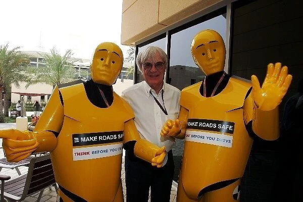 Formula One World Championship: Bernie Ecclestone F1 Supremo meets the Crash Test Dummies
