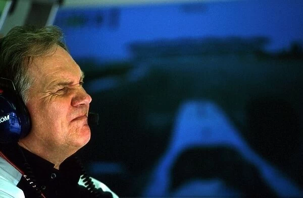 Formula One World Championship: BMW Williams technical Director and team co-owner Patrick Head