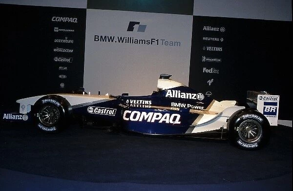 Formula One World Championship: BMW Williams FW24 Launch, Silverstone, England. 25 January 2002